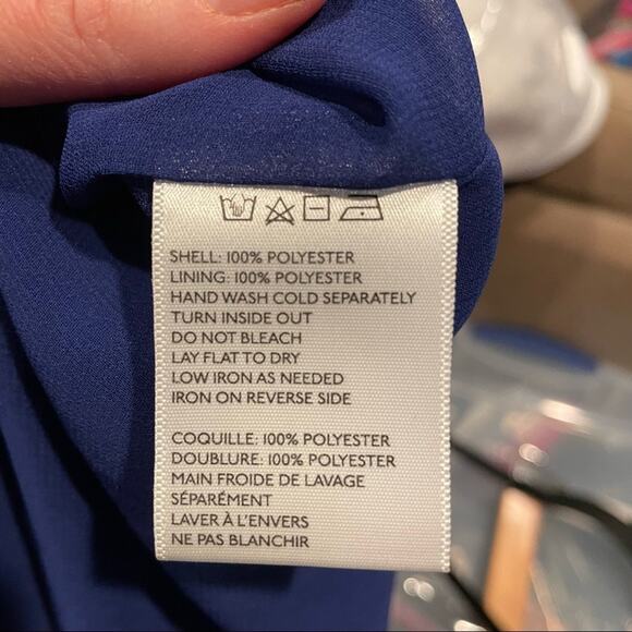 Anthropologie Vintage Y2K Staring at Stars Blue Strapless Smocked Mini Dress S - Picture 5 of 8